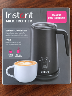 Instant milk frother