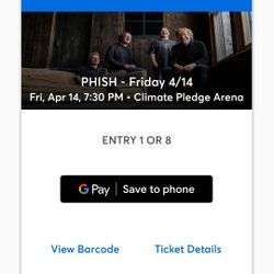 PHISH Climate Pledge Arena 