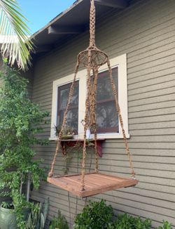 Indoor Outdoor Macrame Plant Holder