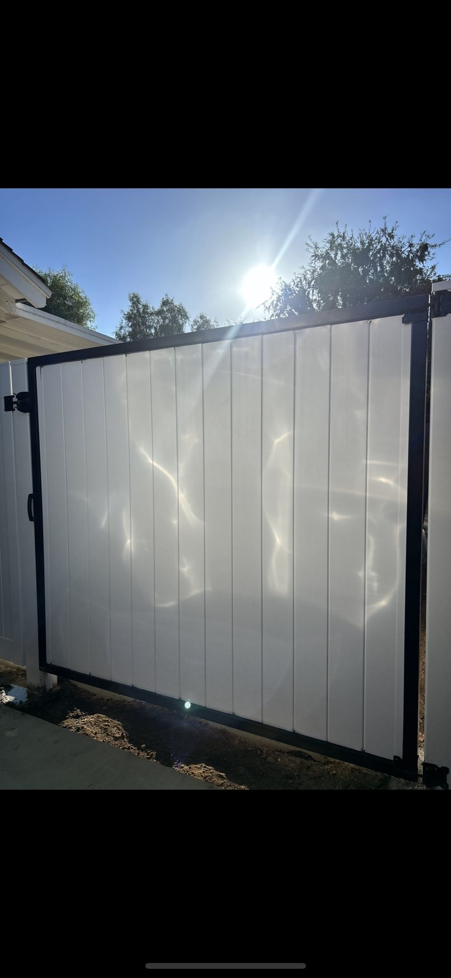Vinyl Fence