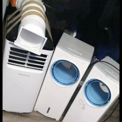 Air Conditioner Frigidaire Windows/Portable $275 like New no remote. Or Portable Evaporative Air Cooling A/C $175 each no remote, first come basis 