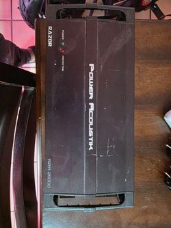 Power Acoustik Razor RZR1-2500D Car Amplifier