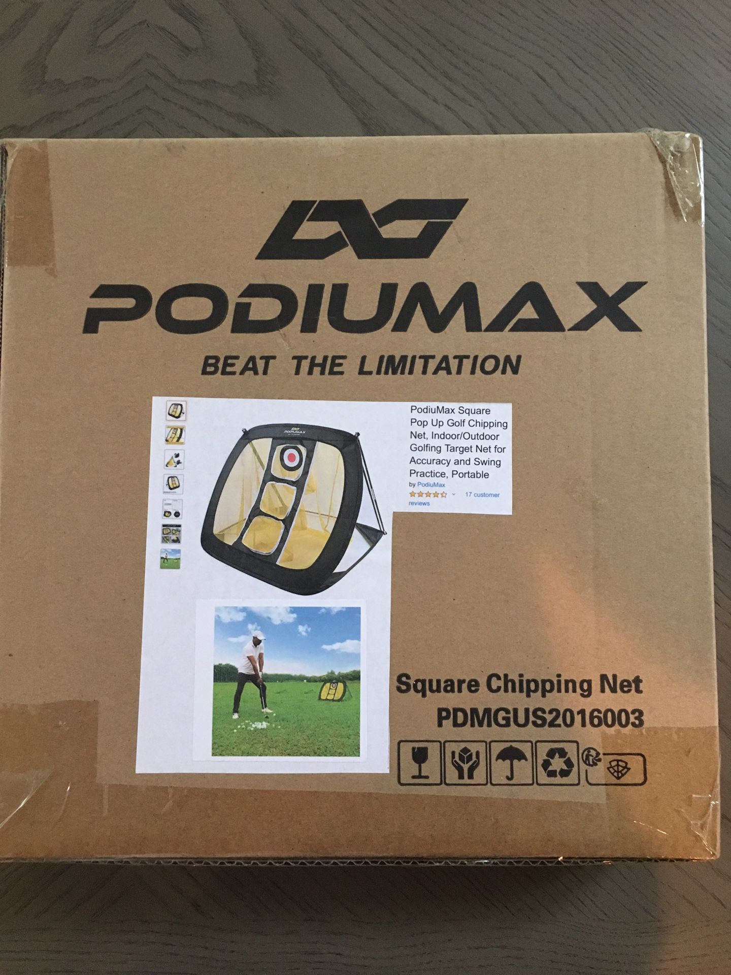 PodiuMax Square Pop Up Golf Chipping Net