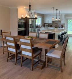 Brand New Birch Lane Vienna Extendable Dining Table Set!