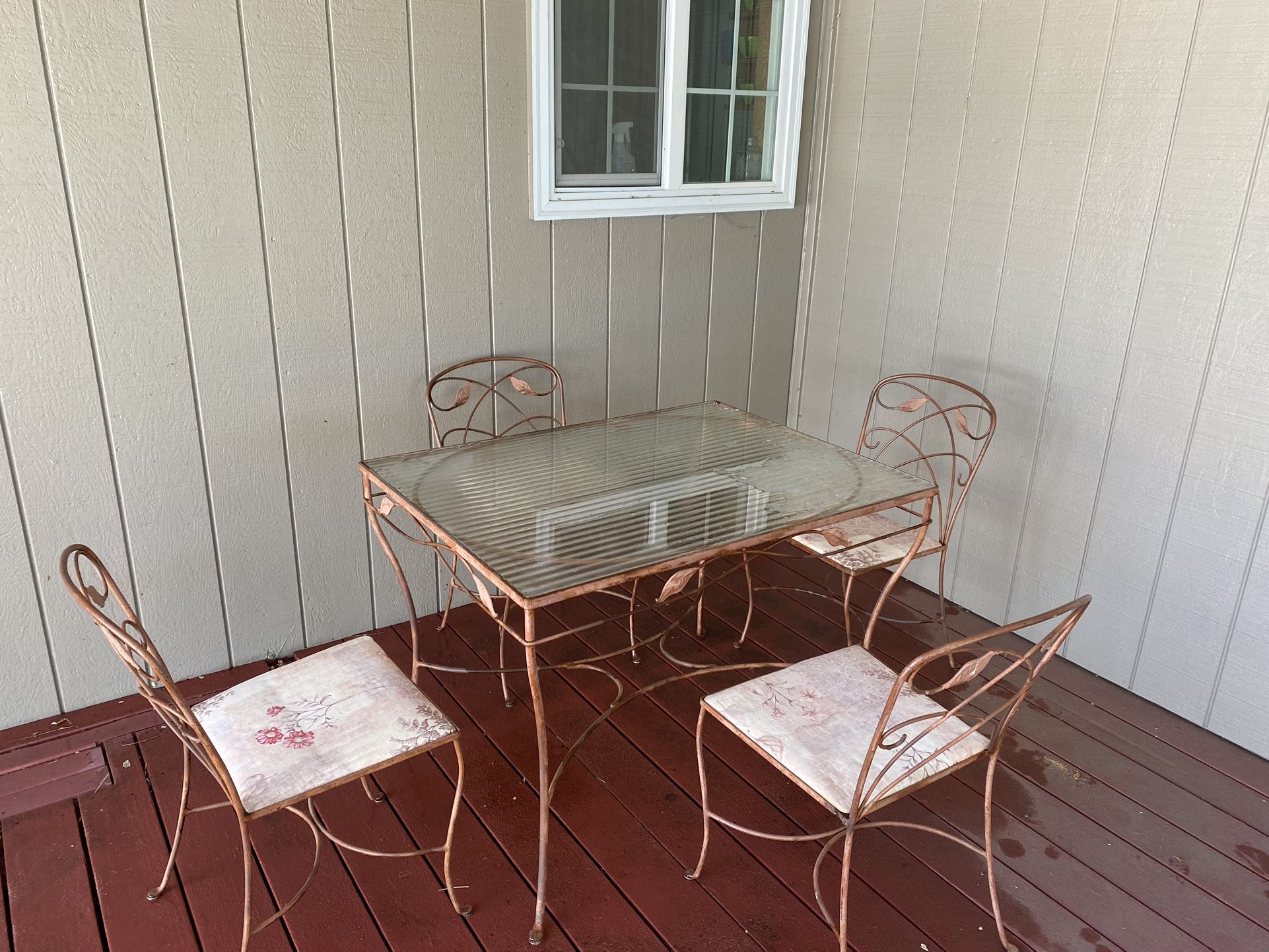 Patio Table & Chairs