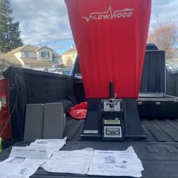 SHORTRIDGE INSTRUMENTS AIRDATA MULTIMETER ADM-870C W/ FLOW HOOD SERIES 8400 