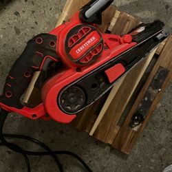CRAFTSMAN 120-Volt 7 -Amp Belt Sander with Dust Management
