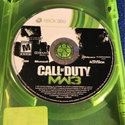 Xbox 360 Call Of Duty Modern Warfare 3 Video Game 