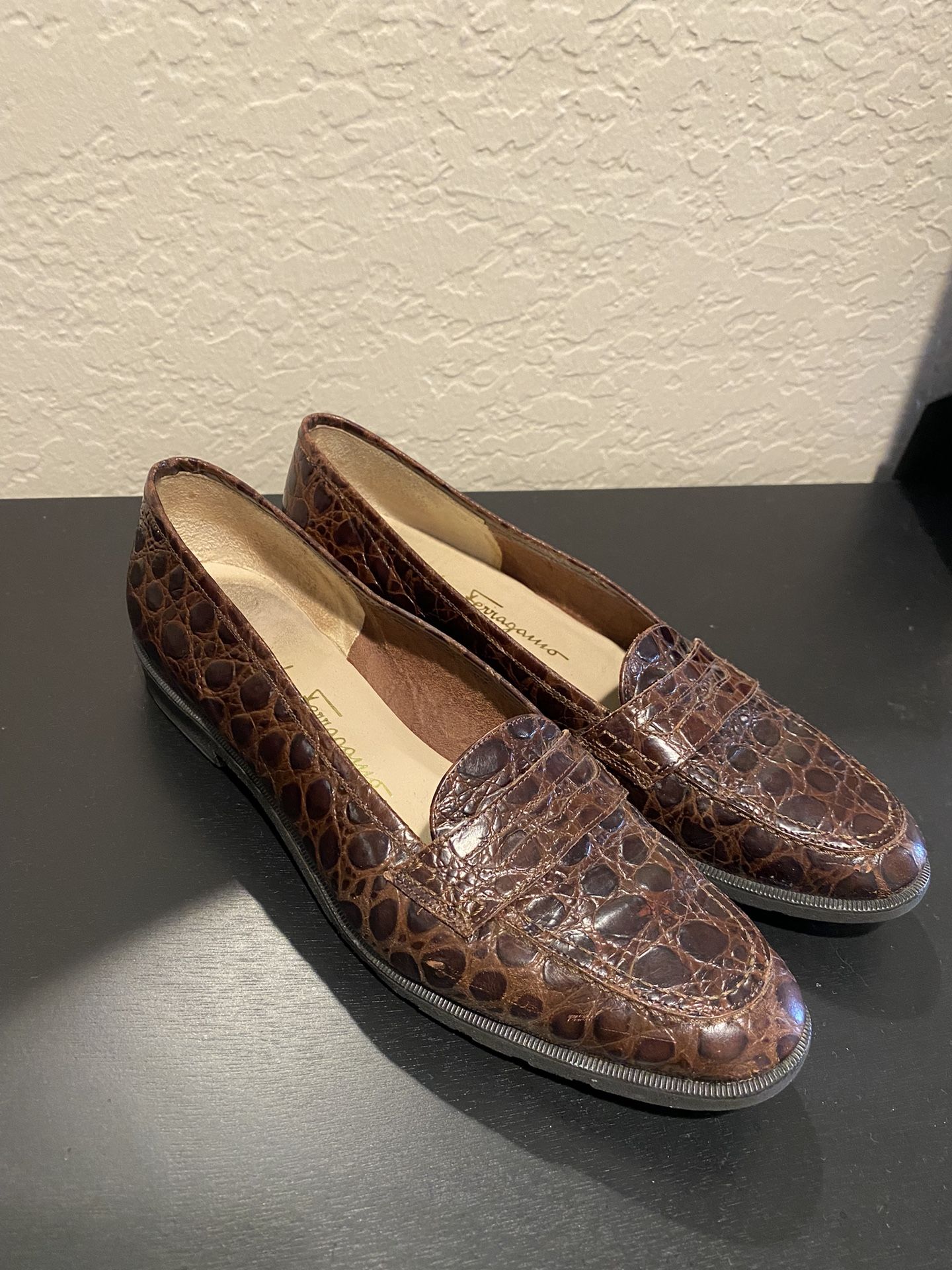 Vtg 80s Salvatore Ferragamo Wing Tip Tassel Loafers il_fullxfull.5995113644_scj7.jpg main image 3