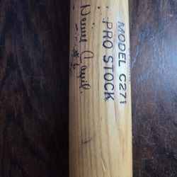Signed Louisville Slugger Pro Stock C271 Model Baseball Bat