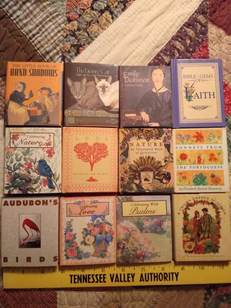 12 Miniature Books
