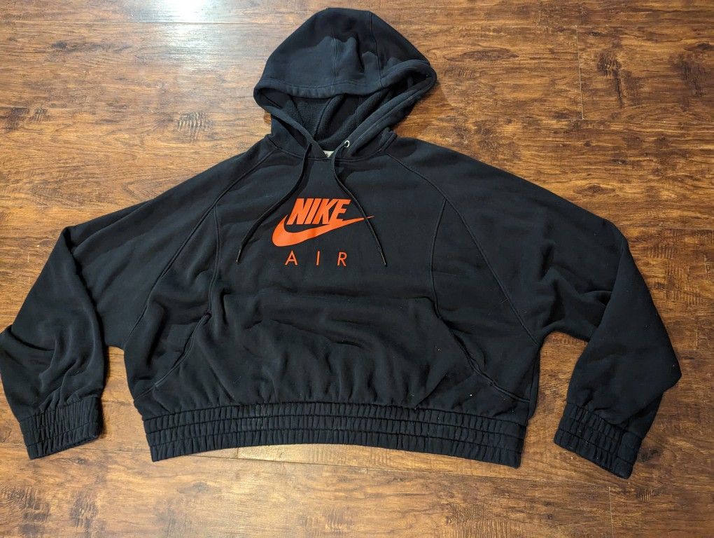 Nike Crop Style Hoodie Size XL