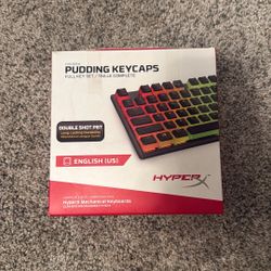 Used Hyper X Pudding Keycaps