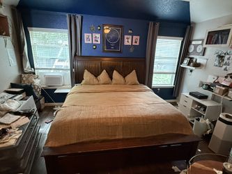 Adjustable Bed Frame w/king Size Mattress And Frame