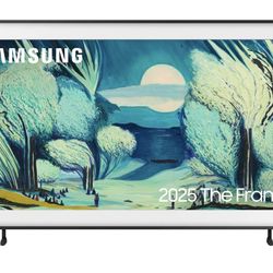 Samsung 55” The Frame QLED 4K Smart TV Art Mode QN55LS03FAFXZA 2025 + Teak Bezel