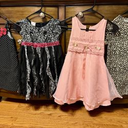 4Pcs Girls Size 5 Fancy Dresses $15 firm cash at pickup in Apex