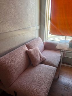Pink couch