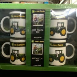 John Deere Coffee Cup Set Of 4