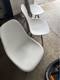 White Chairs - 3 of them