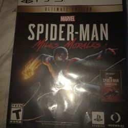 Ps5 Ultimate Edition Spider Man Miles Morales 