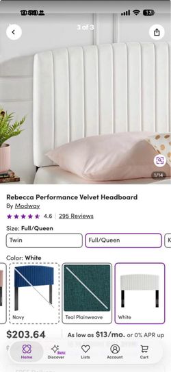 Beautiful white head board  !! Perfect conditions!! Moving sale!!