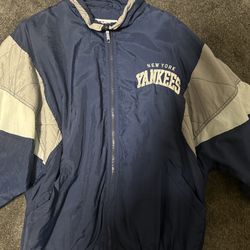 Yankees vintage windbreaker jacket