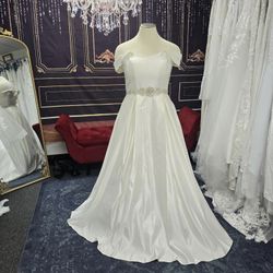 Plus Size 3x Ivory Wedding Dress Vestido De Novia