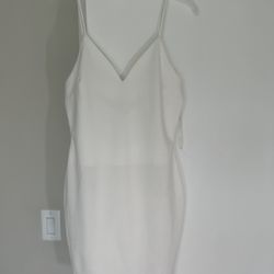 White Dress Size Large 