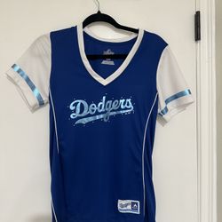Majestic Dodger Top
