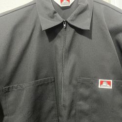 Ben Davis Zip shirt - Black