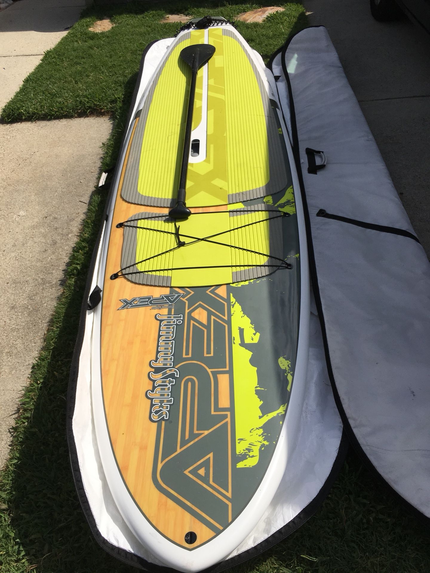 Jimmy Styks Apex Hybrid 114 Stand-Up Paddle Board with Paddle