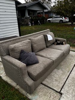 Large Couch dark gray