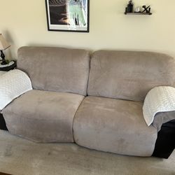 2 Old Leather Couches