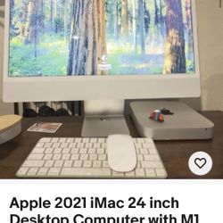 2021 Imac 24 Inch Desktop Computer 