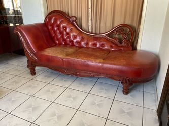 Upscale unique Redwood furniture lounging couch
