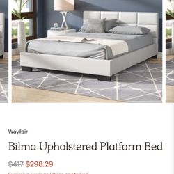 full bed mattress and frame