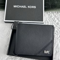 Authentic Michael Kors Men’s Leather Wallet (New with Tags)