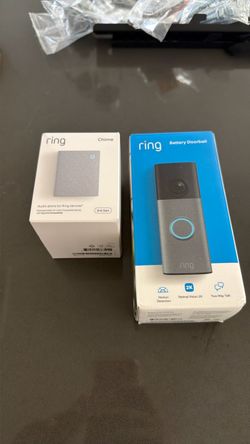 Ring camera and chime