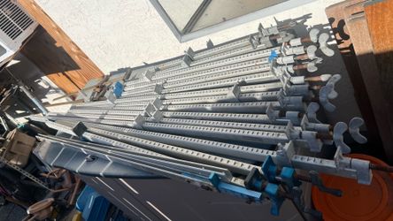 13 Aluminum Clamps