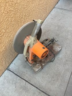 14” Abrasive cut-off saw