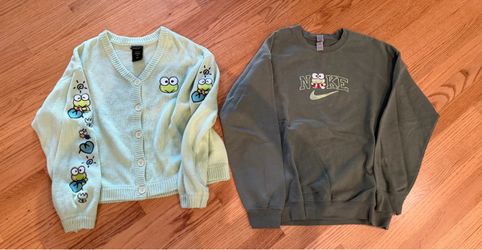 Girls Keroppi sweater and sweatshirt SzM
