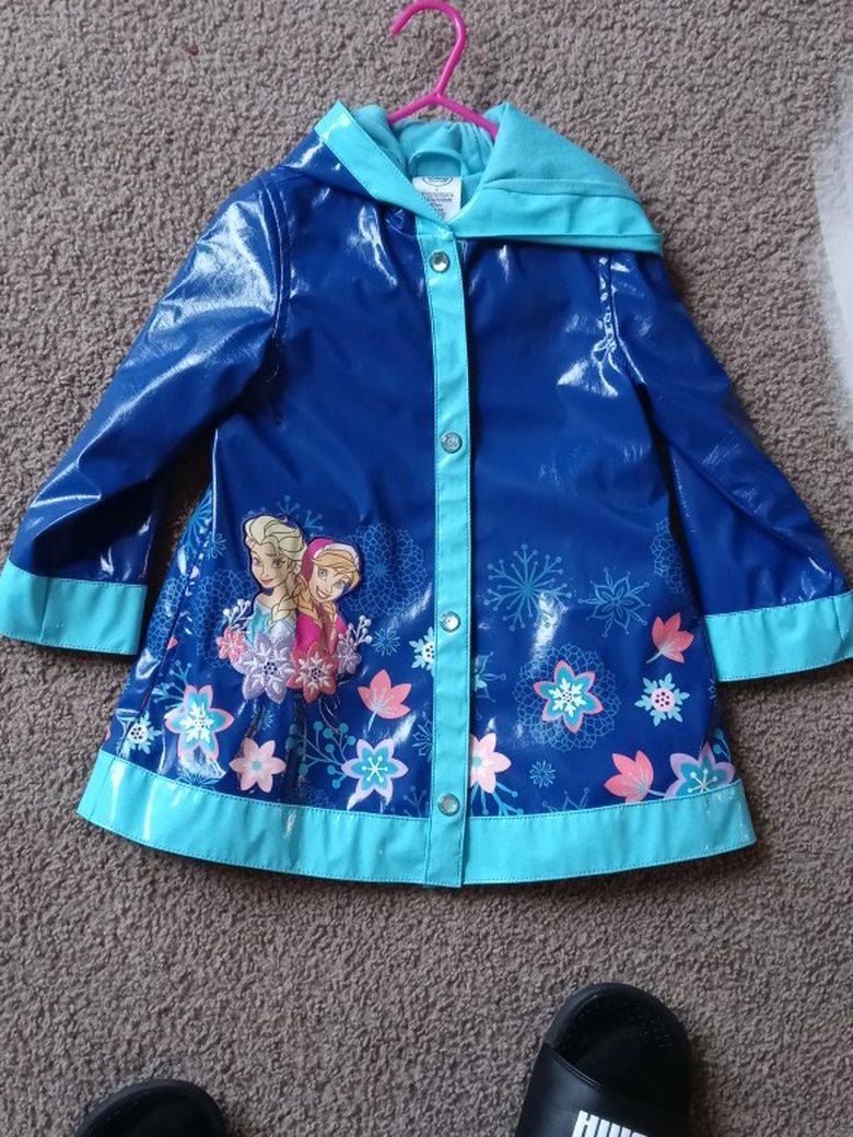 Size 2t Disney Princess Collection Rain Jacket