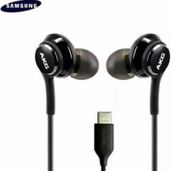 Samsung Galaxy Type-C AKG Headphones Wired Earbuds - USB C - Headset - Earbuds - Earphones For Devices Phones Androids IPhone 15 16 