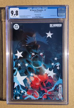 DC Horror Presents 1 (CGC 9.8)
Christian Ward 1:25 Variant Cover D




Cert # ((contact info removed))