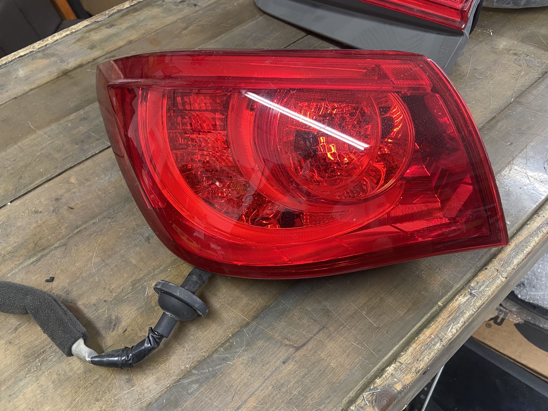 16-17 Infiniti Q50 Left Driver Side Tail Light Original