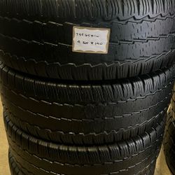 🛞SET OF 4 USED TIRES🛞 235/65/16 CONTINENTAL •INSTALLED/BALANCED•