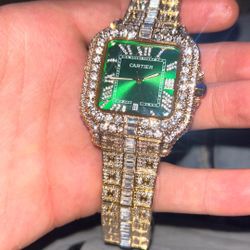 Mossanite Watch 