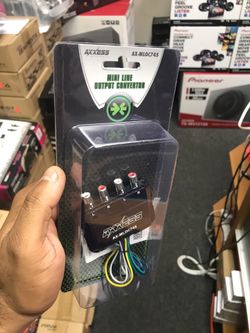 4 channel line output converter