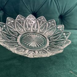 Beautiful Crystal Glass Candy/ Trinket Dish 