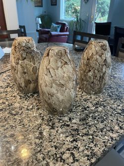 Pendant Light Covers - Set Of Three